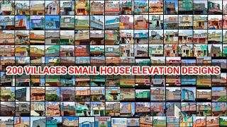 200 Best Village House Elevation Designs IdeaSmall House Elevation Designs Parapet Wall Designs [upl. by Anemij]