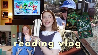 cozy reading vlog 2 amazing and delightful reads one of my most anticipated cozy releases [upl. by Odracir]