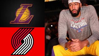 Lakers vs Blazers  Lakers GameTimeTV  Lakers Team Highlights [upl. by Olraced]