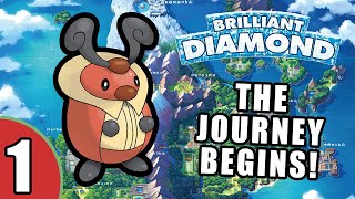 Pokémon Brilliant Diamond Hardcore Nuzlocke But I Banned Half The Pokédex  The Journey Begins [upl. by Cruickshank]