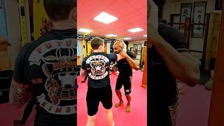 SNEAKY CHOKE from Clinch to Takedown to Mounted Triangle shorts fighting mma bjj [upl. by Furlong]