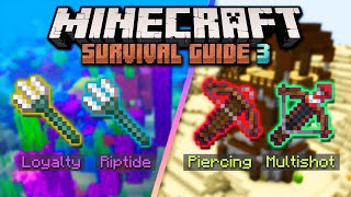 Are Tridents amp Crossbows Good ▫ Minecraft Survival Guide S3 ▫ Tutorial Lets Play Ep43 [upl. by Plath871]