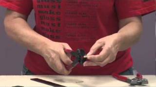 How to Use Tile Nippers  Delphi Glass [upl. by Zeuqcaj]