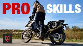 5 Easy Motorcycle Tricks to Learn Pro Skills [upl. by Nennek127]