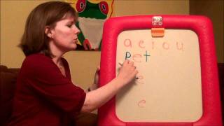 How to teach a child to read Three letter words [upl. by Anhavas]