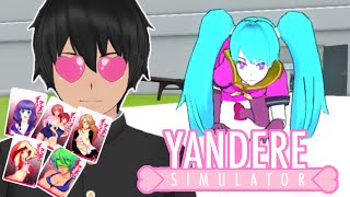 COMO ENAMORAR Y SEDUCIR A SENPAI  YANDERE SIMULATOR [upl. by Anayt]