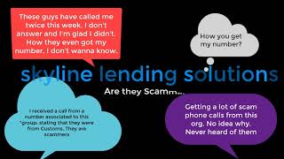 Skyline Lending Solutions calls explained [upl. by Frech]