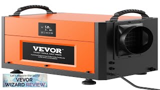 VEVOR 190 Pints Commercial Dehumidifier with Drain Hose for Crawl Spaces Basements Review [upl. by Machute]