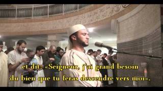 sourate Al Qasas versets 01 à 43 imam Rachid mosquée de Gennevilliers Ramadan 1432 [upl. by Barnet]