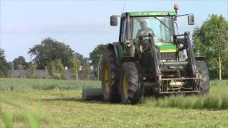 John Deere 6610 amp Agromec [upl. by Nnylaf168]