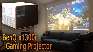 BenQ X1300i Gaming Projector Review Awesome [upl. by Arenahs73]