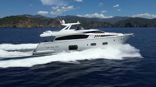 Ferretti 800  Walkthrough 2014 [upl. by Burrow]