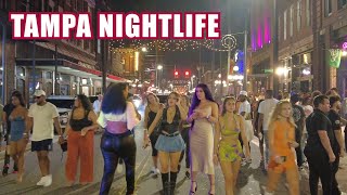 Tampa Florida NightLife  Ybor City Downtown [upl. by Denny252]