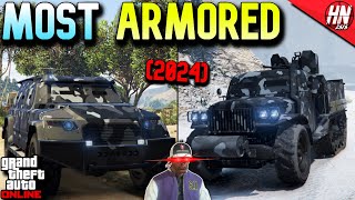 Top 10 Most Armored Vehicles In GTA Online 2024 [upl. by Marler287]