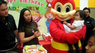 JDs bday at Jollibee [upl. by Esereht]