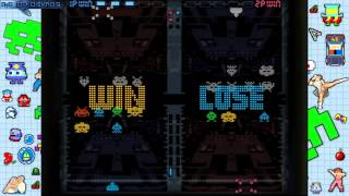 Longplay Space Invaders quotVersusquot PS2 [upl. by Ralina]