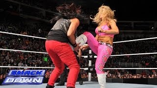 Natalya vs Tamina SmackDown April 25 2014 [upl. by Roxi432]