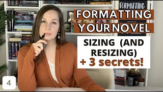 CHOOSING THE SIZE OF YOUR BOOK amp how to RESIZE it  Formatting a novel in WORD Formatting part 4 [upl. by Klayman]