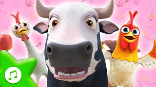 Vaca Lola CuCu Tras 🐮 ¡Las Mejores Canciones de La Vaca Lola  La Granja de Zenón [upl. by Leong39]