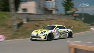 🎥 Yann DURIEUX  Alpine A110 Cup🏁  Course de côte de Dunieres 2024 🇫🇷 [upl. by Llemhar]