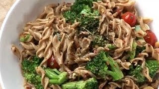 WHOLE WHEAT PASTA WITH BURNT GARLIC [upl. by Ycam]