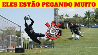 Inacreditável os goleiros do Corinthians estão voando nos treinos [upl. by Mars]