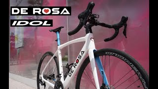 【祝】納車DEROSA 2020 IDOL DISK デローザ 2020年モデル アイドル ディスクSIMANO 105 CAMPAGNOL ZONDA DK ロードバイクはじめました [upl. by Azarria]