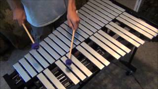 quotBlue Bossaquot Improv Vibraphone Solo [upl. by Angell716]