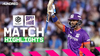 Nicholas Pooran goes BALLISTIC 😱  Manchester Originals vs Northern Superchargers Highlights [upl. by Waddle]