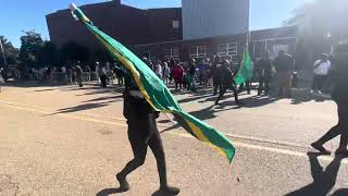 Rayville High School Marching Band in Grambling Homecoming Parade 2023 [upl. by Nylessej]