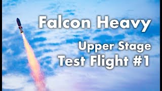 Falcon Heavy  Upper Stage Test Flight 1 [upl. by Tammie322]