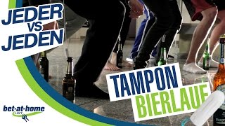 TamponBierLauf  das Partyspiel  betathome Loft [upl. by Ikkir]