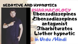 pharmacology l sedative and hypnotics pharmacology anxiolytics and hypnotics pharmacology in urdu [upl. by Lartnom]