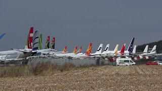 ☣️✈️ TARBES • LE CIMETIÈRE DAVIONS TOUJOURS AUSSI REMPLI • 1er DÉCEMBRE 2021 [upl. by Norat817]