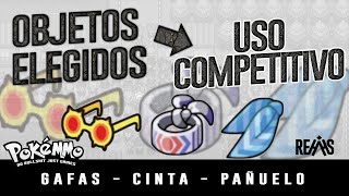 Objetos Elegidos CINTA  PAÑUELO  GAFAS  Forma de USO  IMPORTANTE PokeMMO [upl. by Jezreel20]