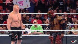 Brock Lesnar vs The Boogeyman Raw Dec 30 2019 [upl. by Boser]