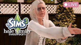 my sims are dropping like flies・the sims 3 hale family livestream 27 [upl. by Ralf]