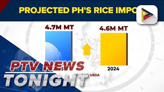 USDA says PH rice imports set to grow after tariff cuts [upl. by Nonrev944]