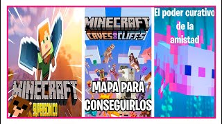 ¡TODOS los nuevos LOGROS de MINECRAFT 121¡ [upl. by Eirrac]