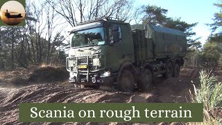 Scania truck in rough terrain and rugged conditions  off road [upl. by Clay]