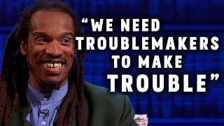 Benjamin Zephaniah on Being a Trouble Maker Nelson Mandela and Bob Marley [upl. by Nylyoj329]