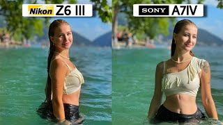 Nikon Z6 III Vs Sony A7IV Camera Test Comparison [upl. by Marj]