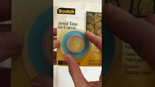 Does Artist Tape For Curves Really Work artsupplies [upl. by Rudy]