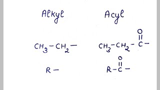 Acyl groups and alkyl groups  Organic chemistry  NEET chemistry [upl. by Rimas]