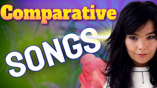 🆕Comparative Songs Teaching English With Songs English Songs In Comparative Challenge [upl. by Nabetse]