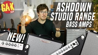 Super Lightweight Bass Amps From Ashdown  The Studio Range [upl. by Atirrehs489]