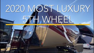 THE BEST LUXURY 5TH WHEEL COMPANY 2020 Vanleigh RV Beacon 42RDB Walk Thru [upl. by Delly]