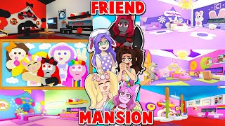 NEW FRIENDS MANSION in Adopt Me  Roblox [upl. by Racso]