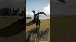 PRETTY GEOSTERNBERGIA KILLS A FAST HERBIVORE  Jurassic World Evolution 2 Shorts [upl. by Hilly844]