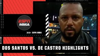 Justin Tafa vs Yorgan De Castro  Left Hook KO in UFC 243 [upl. by Latrina]